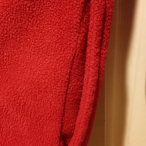 San Francisco 49ers/Forty-Niners Red NFL 1/4 Zip Pullover Large Fleece Sweater - Picture 4 of 7